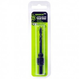 Greenlee 38524 Hex Hole Saw Arbor, 0.31&quot;-