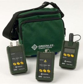 Greenlee 5890-FC Multimode and Singlemode Fiber Optic Test Set with FC Connector-