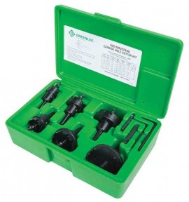 Greenlee 628 Carbide Cutter Kit, 8 Piece-