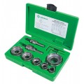 Greenlee 648 Quick Change Carbide Cutter Kit, 8 Piece-