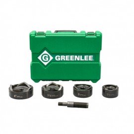 Greenlee 7304 Knockout Set for hydraulic drivers, 2.5 to 4&quot;-