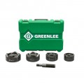 Greenlee 7304 Knockout Set for hydraulic drivers, 2.5 to 4"-