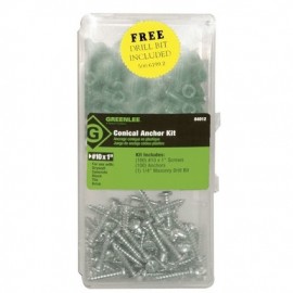 Greenlee 84012 Conical Anchor Kit-