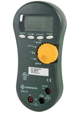 Greenlee DM-310 Digital Multimeter, 10 A, 1,000 V-