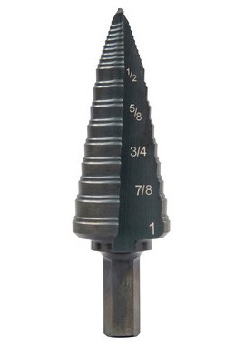 Greenlee GSB08 Step Bit, 1&amp;quot;-