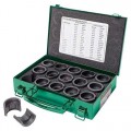 Greenlee KD12CU Die Kit for 6 AWG to 750 kcmil Copper Connectors-