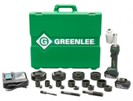 Greenlee LS100X11SB4 Intelli-Punch 11-Ton Tool with Slug Buster