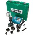 Greenlee LS50L11B Battery-Powered Knockout Punch Driver Tool Kit-