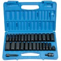 Grey Pneumatic 1229DM Deep SAE / Metric Set, 29-piece, 3/8" drive-