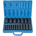Grey Pneumatic 1319D Socket Set, ½" drive, 19-piece-
