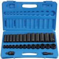 Grey Pneumatic 1328RD Regular/Deep Set, 28-piece, 7/16" to 1-1/4"-