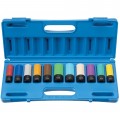 Grey Pneumatic 1511TP Impact Socket Set, ½" drive, thin wall-