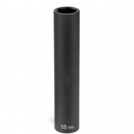 Grey Pneumatic 2022XMD Extra-Deep Metric Socket, ½" Drive, 22 mm-