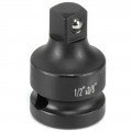 Grey Pneumatic 2228A Impact Adapter, ½" to 3/8", friction ball-