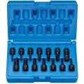 Grey Pneumatic 9298HC Hex Impact Set, ¼" drive, 14-piece-