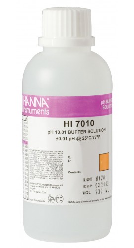Hanna Instruments HI7010M 10.01 pH Buffer Solution 1 x 230 mL bottle-