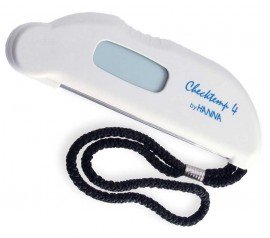 Hanna Checktemp 4 HI151-01 Fahrenheit Folding Thermometer, -58.0 to 428&amp;deg;F-