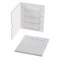 Heathrow Scientific 120557 Cardboard Slide Mailers, 4-Place, Natural-