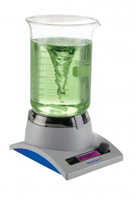 Heathrow Scientific 120582 MagFuge Centrifuge and  Magnetic Stirrer, 500 to 12500 rpm, grey/blue-