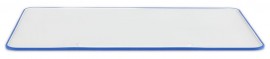 Heathrow Scientific 120599 Silicone Lab Mat, Blue/White-