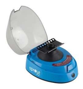 Heathrow Scientific 120611 Sprout Plus Mini Centrifuge, 100-240VAC, Blue-