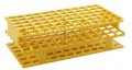 Heathrow Scientific HS120205 OneRack Test Tube Rack, 13 mm, Yellow-