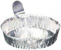 Heathrow Scientific HS14521B Aluminum Weighing Dishes, Medium, Pack of 100-