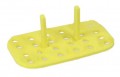 Heathrow Scientific HS2165C Floating Foam Tube Rack, 6 x 3.2 x 2.7&amp;quot;-