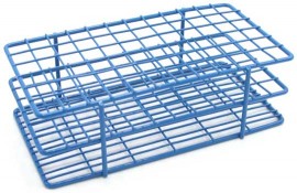 Heathrow Scientific HS23072 Wire 13 and 16mm Tube Rack, 6 x 12, 9.33 x 5 x 2.55&amp;quot; -