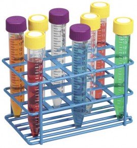 Heathrow Scientific HS23215 Wire 15 and 50ml Tube Rack, 3 x 5-