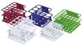 Heathrow Scientific HS27503D OneRack Test Tube Rack, 20 mm, Magenta, 8pk-