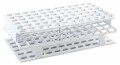 Heathrow Scientific HS27511A OneRack Test Tube Rack, 13 mm, White-