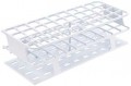 Heathrow Scientific HS27514A OneRack Test Tube Rack, 25 mm, White, 8pk-