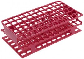 Heathrow Scientific HS27552D OneRack Test Tube Rack, 16 mm, Magenta, 8pk-