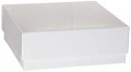 Heathrow Scientific HS2860A Cardboard Cryogenic Vial Boxes, White, 12-pack-