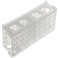 Heathrow Scientific HS29022A 4-Way Tube Rack, Pack of 5-