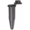 Heathrow Scientific HS4323K Micro Centrifuge Tube, 1.5mL, Black-