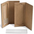 Heathrow Scientific HS9904 Cardboard Slide Mailer, 103 x 79 x 5 mm-