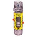 Hedland H621-104 EZ; Oil Flow Meter, PVC 1&amp;quot; Connection, 0.5 to 4 GPM-