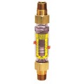 Hedland H625-128 EZ; Water Flow Meter, 3/4&quot; Female Brass Fitting, 4.0-28 GPM-