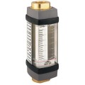 Hedland H705B-010 Variable Area Non-Steam Water Flow Meter, 3/4" NPT, 1.0 - 10 GPM-