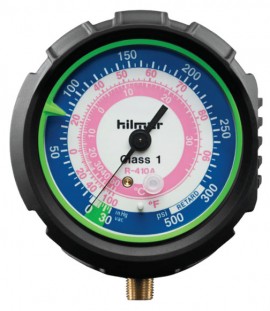 Hilmor 1839082 AG410L Low-Side Analog Gauge, R410A, 80 mm-