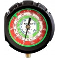 Hilmor 1839085 High-Side Analog Gauge, R454B-R32-R410A, 80 mm-