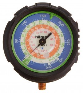 Hilmor 1839092 Gauge, R22-404A-410A Low, 3-1⁄8&amp;quot;, AG22404410L-