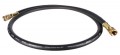 Hilmor 1839160 H60XX Refrigerant Hose, &amp;frac14;&quot; and &amp;frac38;&quot; x 60&quot;, black-
