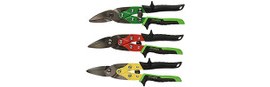 Hilmor 1891172 Aviation Snip Set with straight, left and right cut, 3 Pieces-