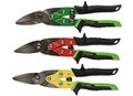 Hilmor 1891172 Aviation Snip Set with straight, left and right cut, 3 Pieces-