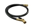 Hilmor 1935918 Black Vacuum Hose with ball valve end, 48&amp;quot;-