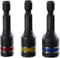 Hilmor 1937871 Magnetic Nut Driver Set, 1/4&amp;quot;, 5/16&amp;quot;, 3/8&amp;quot; by 1-7/8&amp;quot;-