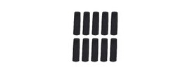 Hilmor HLP038 Replacement Foam Pigs Cleaning Kit for refrigerant lineset, &amp;frac38;&amp;quot;, 10 pack-